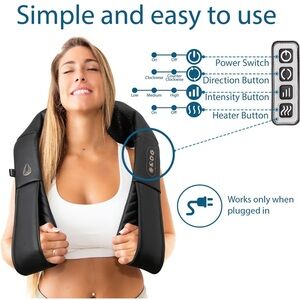 Black Neck and Shoulder Massager